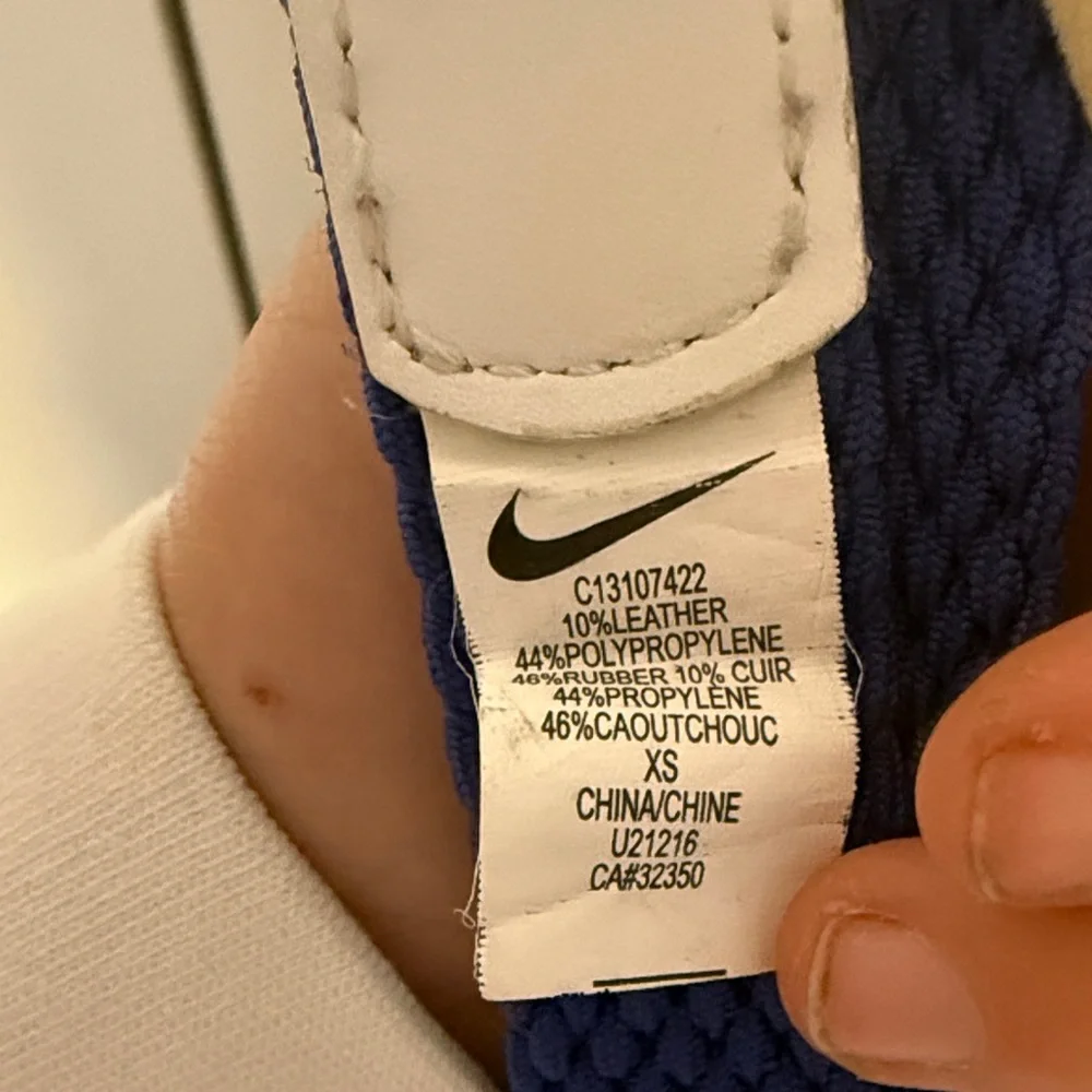 Nike Kids Navy Belt